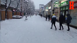 Ulice Kraljeva pod snegom