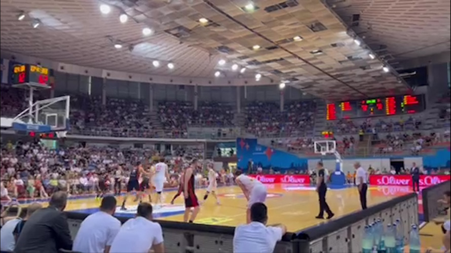 Ceo niški "Čair" navija za košarkaše Srbije
