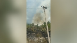 POŽAR U OKOLINI PRIBOJA: Vatra se proširila na šumu, vatrogasci i meštani se bore sa plamenom
