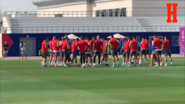 Trening fudbalera Srbije pred duel sa Kamerunom