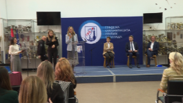 Ana Brnabić na promociji aplikacije za gluvoneme i nagluve osobe