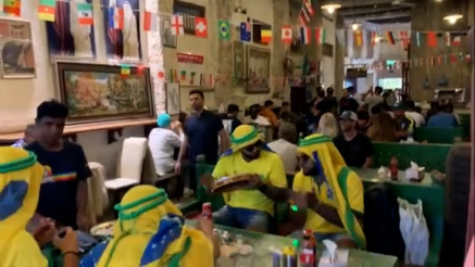 Navijači Brazila u Kataru čekaju utakmicu protiv Južne Koreje