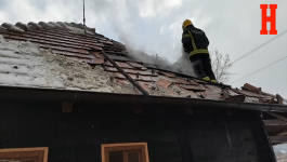 Požar u etno selu kod Ljubovije