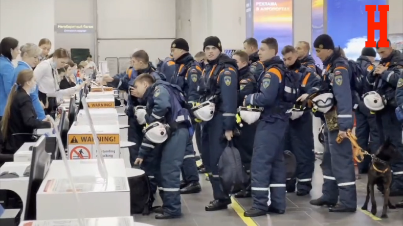 POMOĆ U TRENU: Ruski EMERCOM spasioci spremni za polazak u Tursku