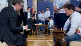 VUČIĆ POKAZAO ŠTA ZNA: Predsednik zaigrao šah sa srpskim prvakom Evrope