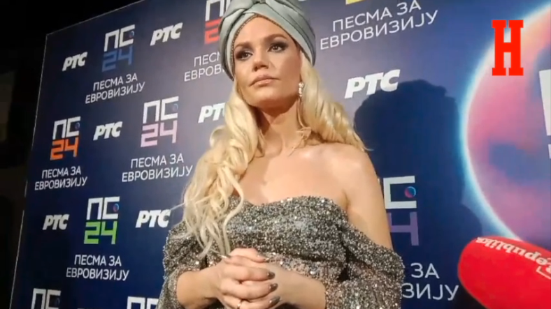 PZE 2024: Lena Kovačević sa turbanom na glavi na prvom polufinalu i priznala da je trema normalna