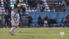 Gol kojim je Partizan u završnici meča izjednačio protiv Mladosti