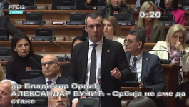 Orlić: Zalećete se kao rulja na Stojana Radenovića, čoveka koji je za svako poštovanje