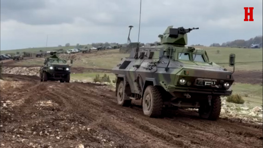MOĆNO DEJSTVO OKLOPNIH VOZILA: Pogledajte naoružanje Vojske Srbije na Pešteru