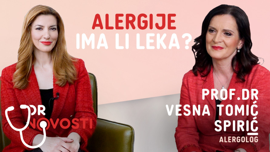 ALERGIJE, IMA LI LEKA ?| dr Vesna Tomić Spirić | Dr Novosti