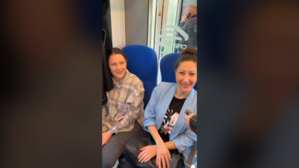 Nišlije krenule vozom na svenarodni skup u Beogradu